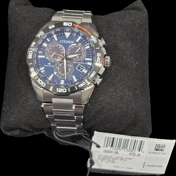 $725 Citizen CB5034-58L Men's Eco-Drive Pro-master Atomic Radio Controlled watch - Picture 1 of 10